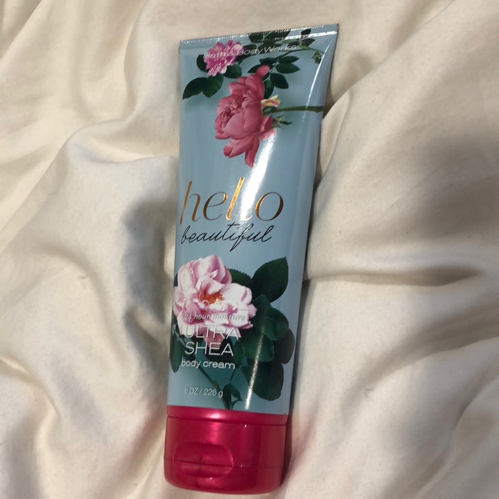 Brand new Hello Beautiful cream Bath & Body Works